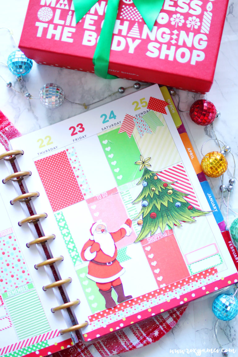 Free Holiday Planner Stickers Printable - Roxy James