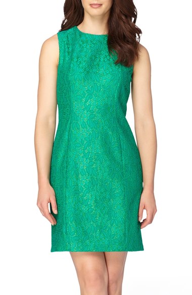 Tahari Lace Sheath Dress