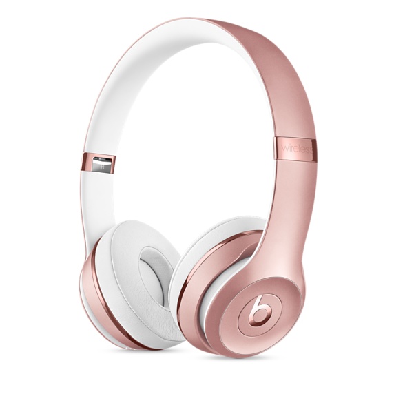 Beats by Dre Rose Gold Solo3 Wireless Headphones