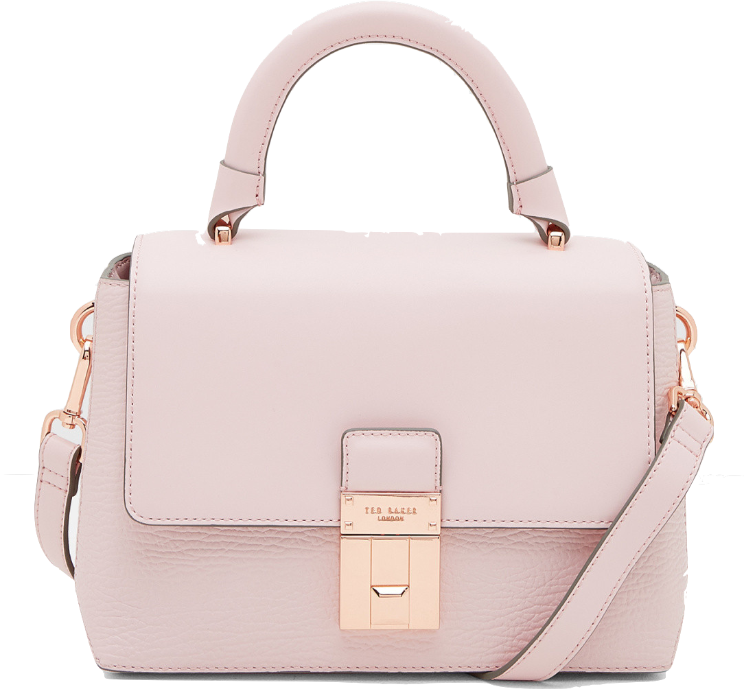 Ted Baker Berte Luggage Lock Leather Bag