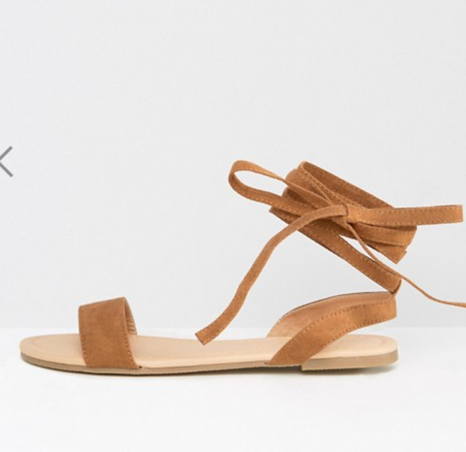 ASOS FIONA Tie Leg Sandals