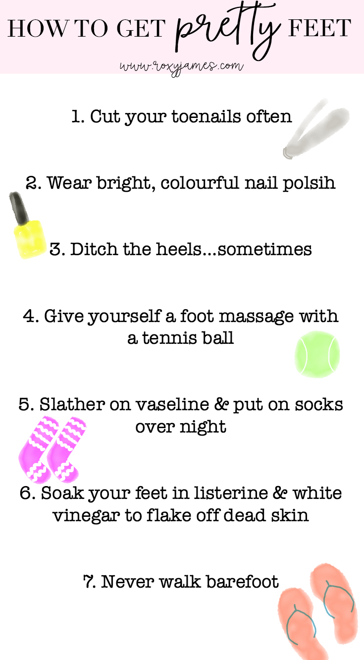 How to Get Healthy and Pretty Feet for Summer