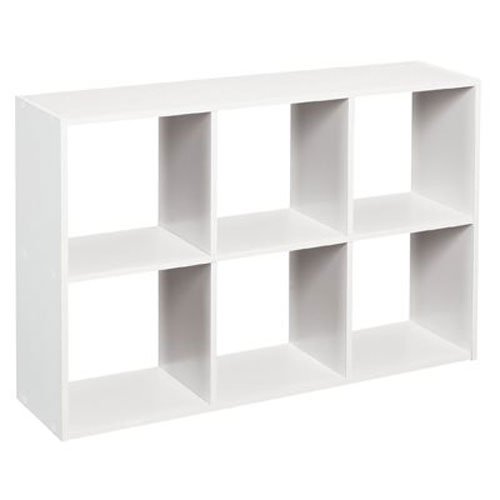 Mini 6-Cube Organizer White