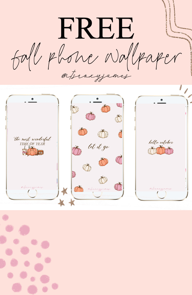 Free Fall Phone Wallpaper Pretty Pumpkin Wallpapers By Roxy James