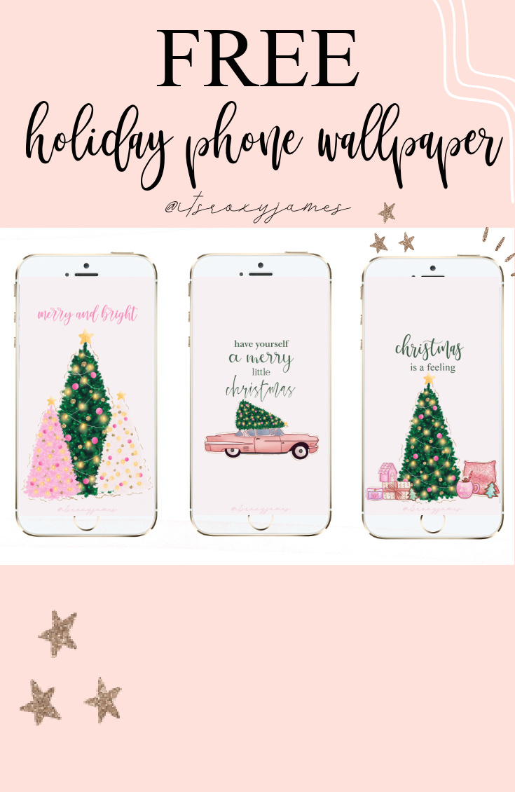 Free Christmas Phone Desktop Wallpapers By Roxy James