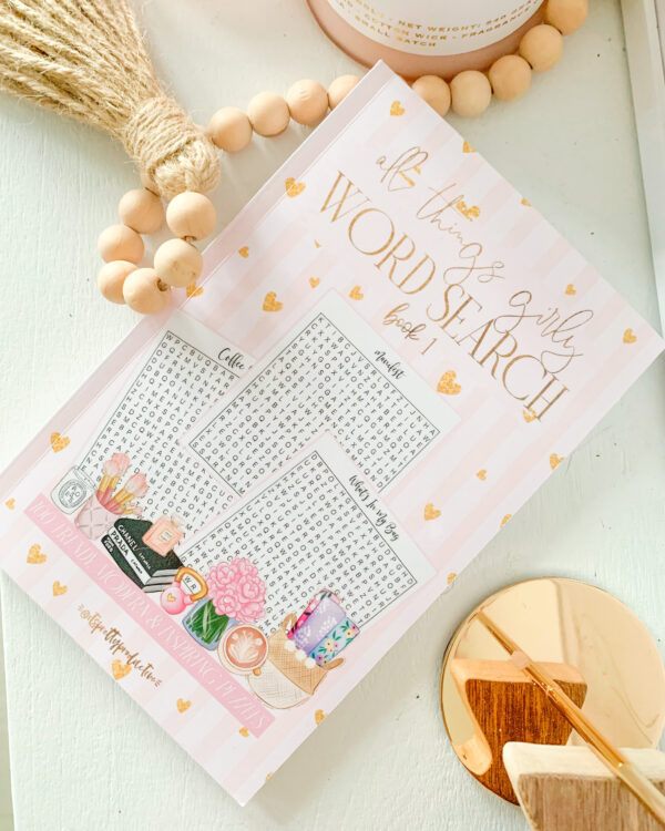 All Things Girly Word Search on Amazon! - Image 3